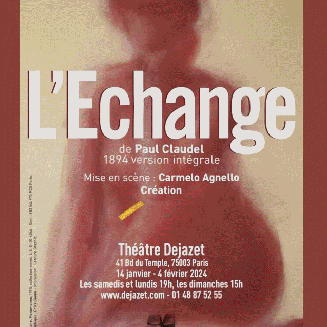 Noël Dorado x L'Échange x Paul Claudel x L'Illustre Paveur Production x Théâtre des Déjazet x Photos Mathieu Collin